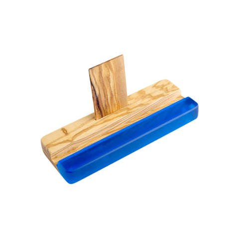 Desktop Tablet Holder, Olive Wood