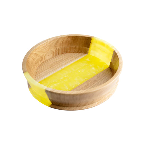 Fruit Centerpiece Bowl, Oak Wood