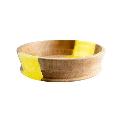 Fruit Centerpiece Bowl, Oak Wood