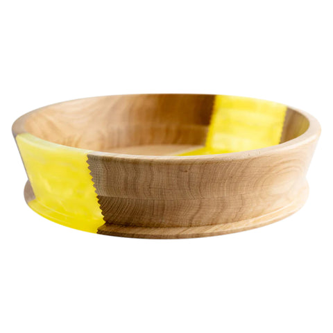 Fruit Centerpiece Bowl, Oak Wood