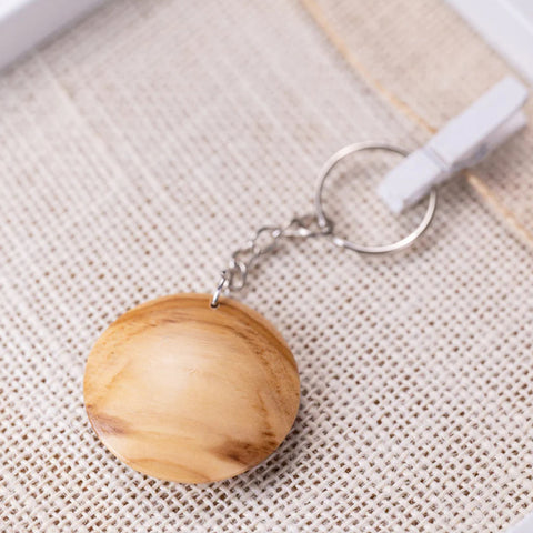 Onda Keychain, Olive Wood