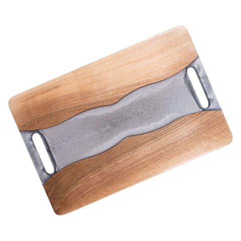 Onda Serving Tray, Walnut Wood