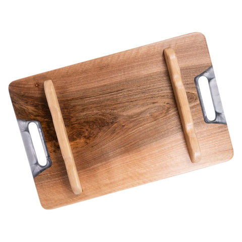 Onda Serving Tray, Walnut Wood