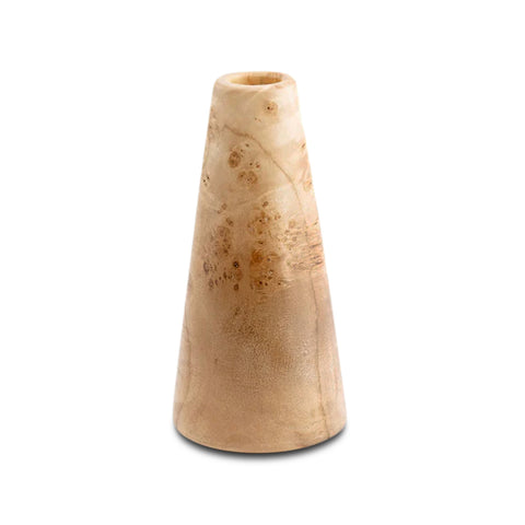 Radice Flower Vase, Poplar Wood