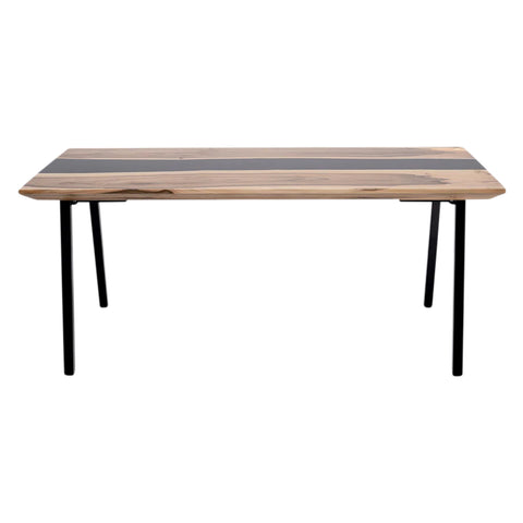River Rectangular Table, Walnut Wood