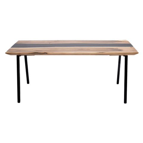 River Rectangular Table, Walnut Wood