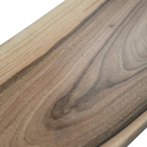 River Rectangular Table, Walnut Wood