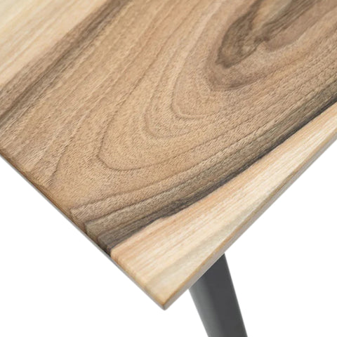 River Rectangular Table, Walnut Wood