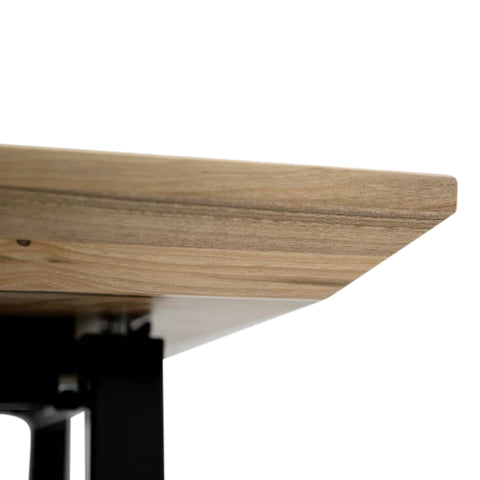 River Rectangular Table, Walnut Wood
