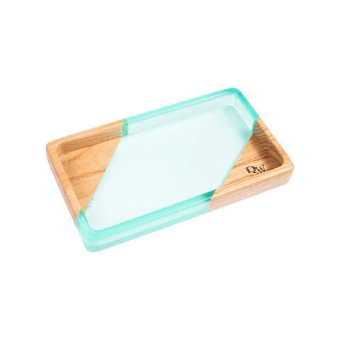 Rectangular Valet Tray, Oak Wood