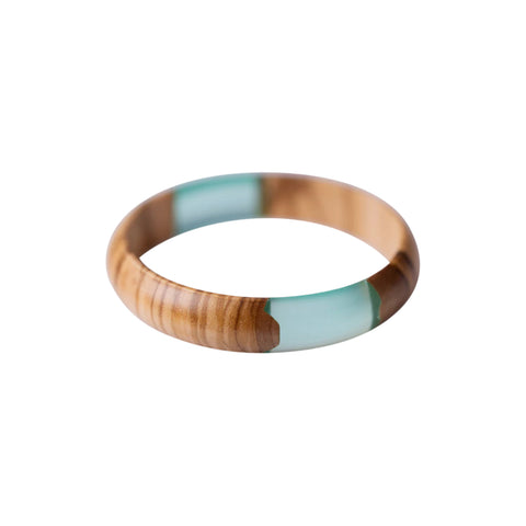 Rica Circle Bracelet, Olive Wood