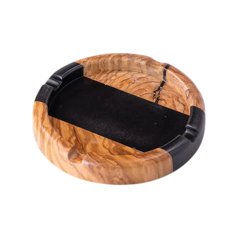 Round Ashtray, Olive Wood