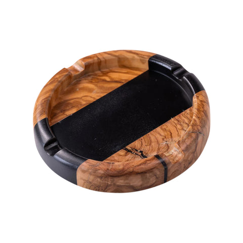 Round Ashtray, Olive Wood