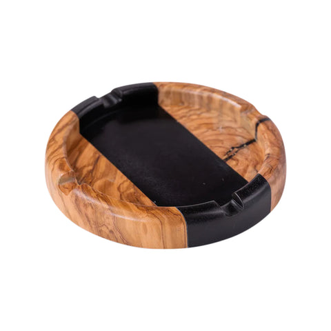 Round Ashtray, Olive Wood