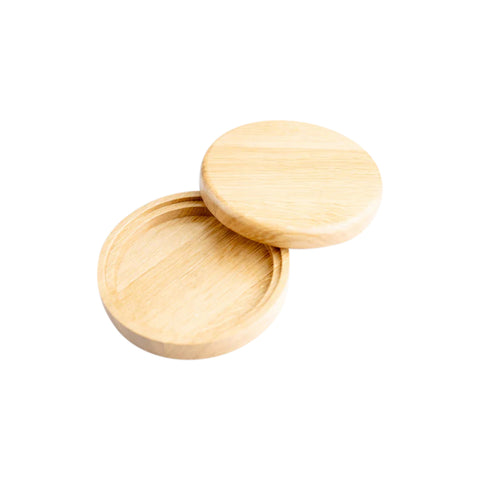 Round Jewelry Box, Oak Wood