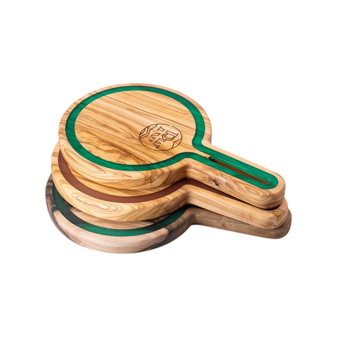 Talen Round Cutting Board, Olive Wood