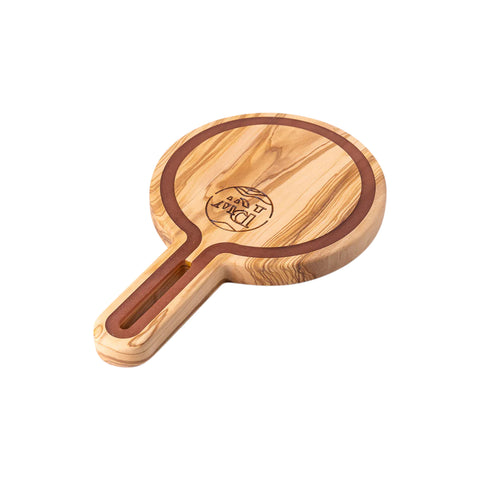 Talen Round Cutting Board, Olive Wood