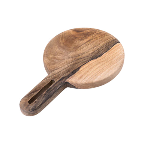 Talen Round Cutting Board, Walnut Wood