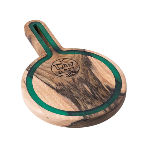 Talen Round Cutting Board, Walnut Wood
