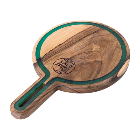 Talen Round Cutting Board, Walnut Wood