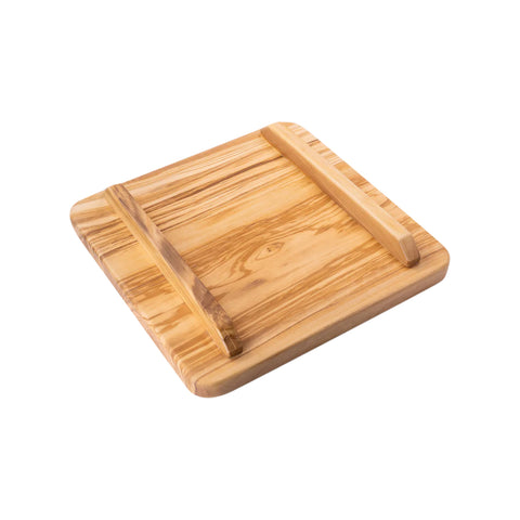 Talen French Fry Tray with Sauce Containers, Olive Wood