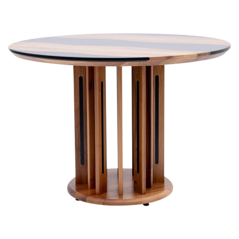 River Round Table, Walnut Wood