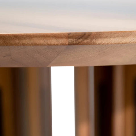 River Round Table, Walnut Wood