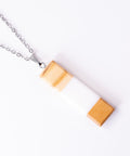 Chiara rectangle necklace-ReinWood