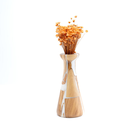 Country Riciclo Flower vase 9x20cm-ReinWood