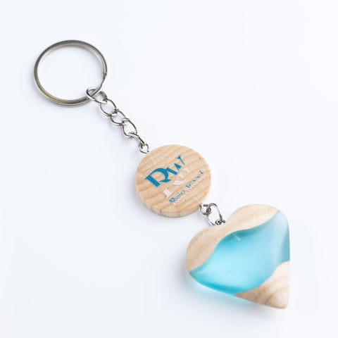 Cuore Keychain with customizable logo-ReinWood