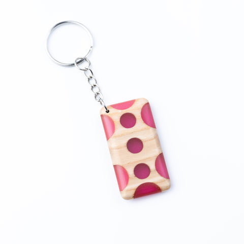 Gruviera Keychain Rectangular 5x2.5x0.7cm-ReinWood