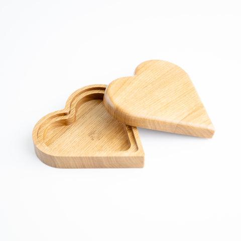 Heart-shaped jewelry box-ReinWood