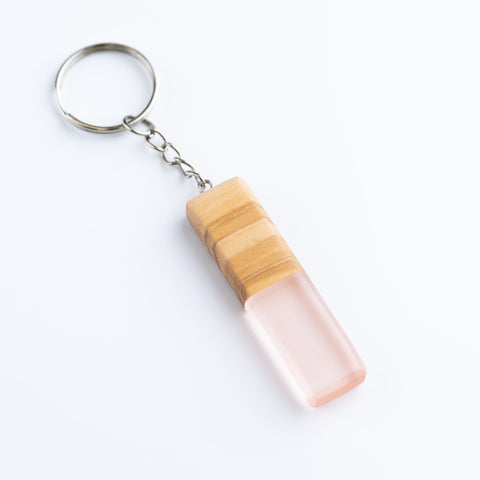 Keychain Duo rectangle 6x1.5x0.8cm-ReinWood