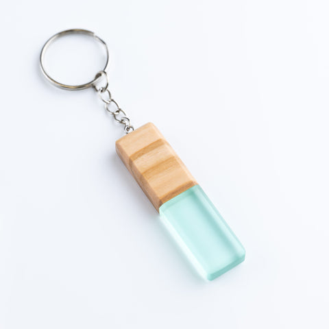 Keychain Duo rectangle 6x1.5x0.8cm-ReinWood