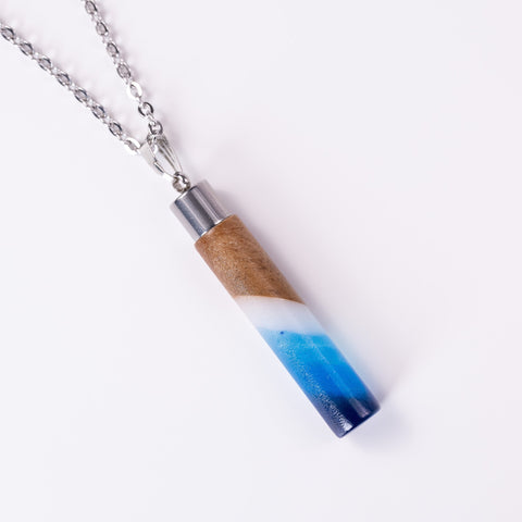 Mare Cylinder Necklace-ReinWood