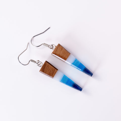 Mare Triangle Earrings Down-ReinWood