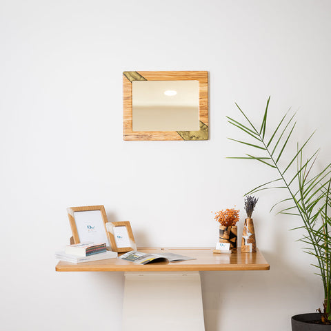 Rectangular mirror 70 x 60 x 3 cm-ReinWood