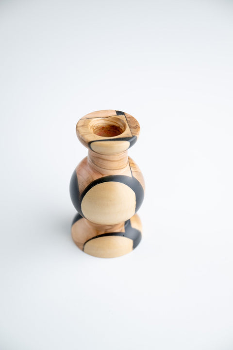 Riciclo candle holder-ReinWood