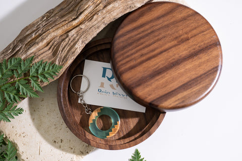 Round jewelry box-ReinWood