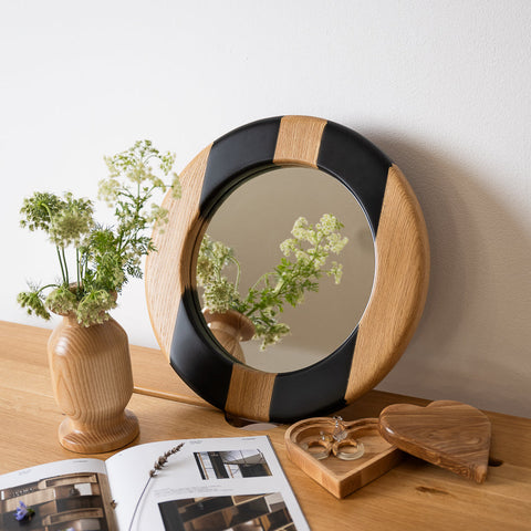 Round mirror diameter 37 cm-ReinWood