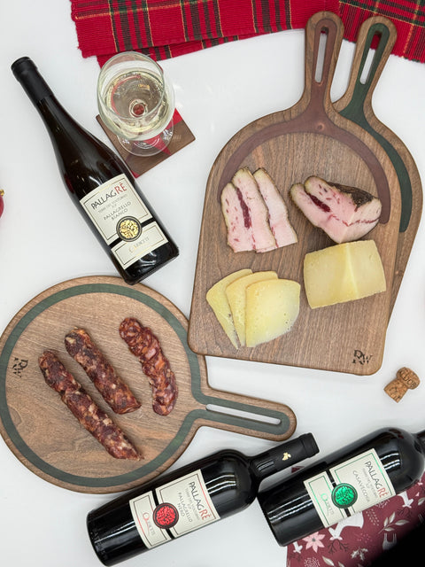 Gran Degustazione – Large Talen Cutting Board (with wine)