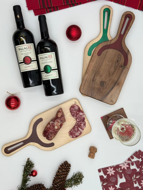 Prestige Matese – Small Talen Cutting Board (with wine)